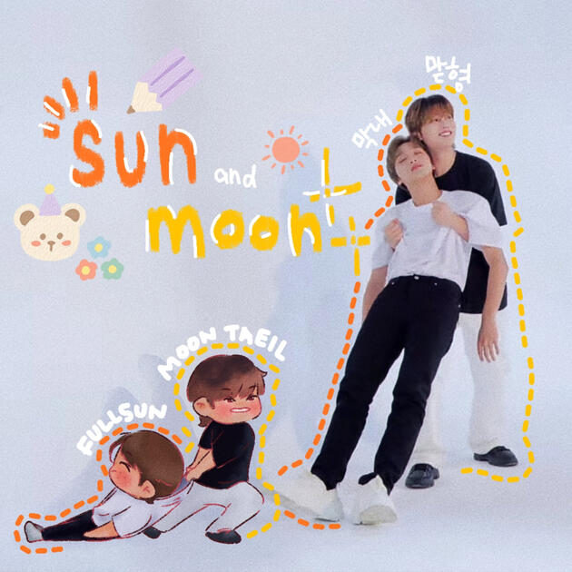 sun and moon